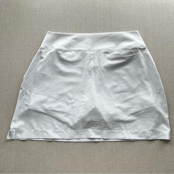 PUMA Women's Blake White Golf Skirt - Picture 11 of 12